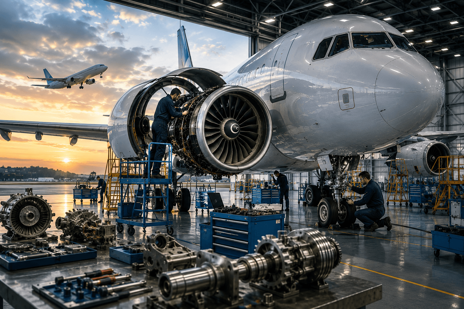 Aircraft and aviation ground systems
